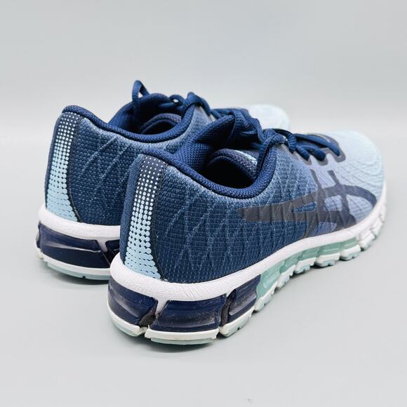 Asics Shoes Womens 7.5 Navy Blue GEL Quantum 180 4 Athletic Running Sneakers - Picture 9 of 13